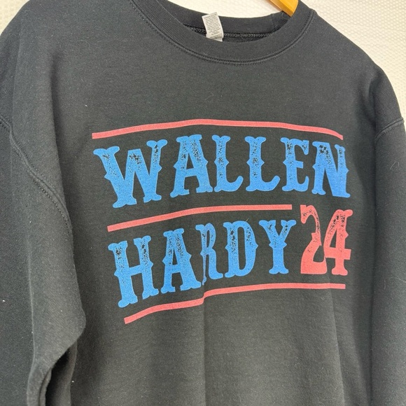 Morgan Wallen Black Crewneck size Large - Picture 2 of 7